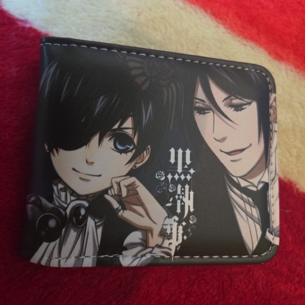 Anime-Themed Black Money Clip